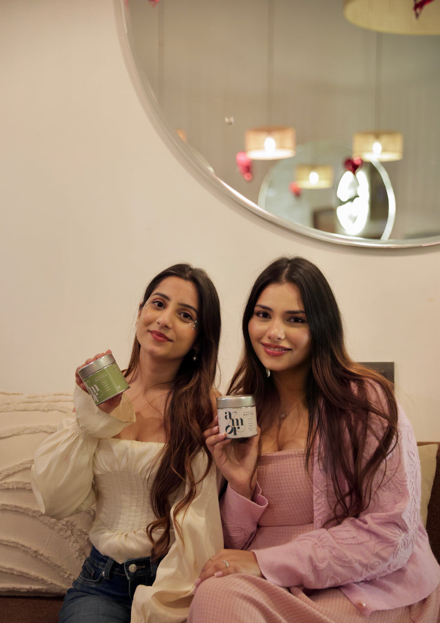 Amor Matcha founders and products